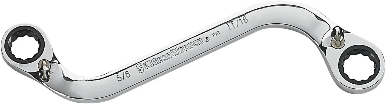 Gearwrench 4 Pc Reversible S-Shaped Wrench Set (85399) — product image 8