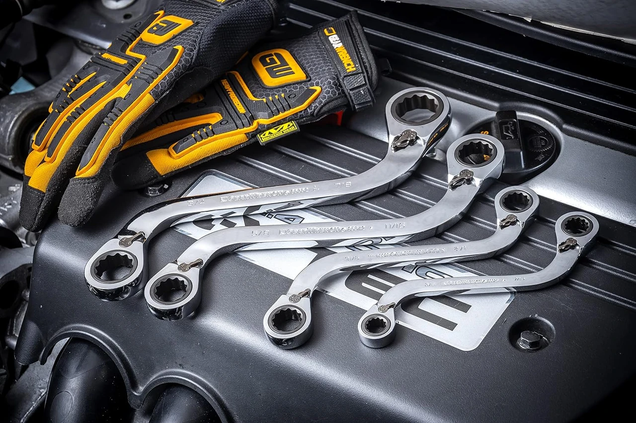 Gearwrench 4 Pc Reversible S-Shaped Wrench Set (85399) — product image 13