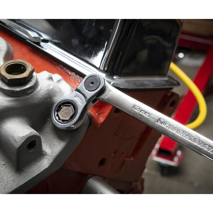 Gearwrench 12Pt Metric Indexing Combo Ratchet Wrench (85443) — product image 3