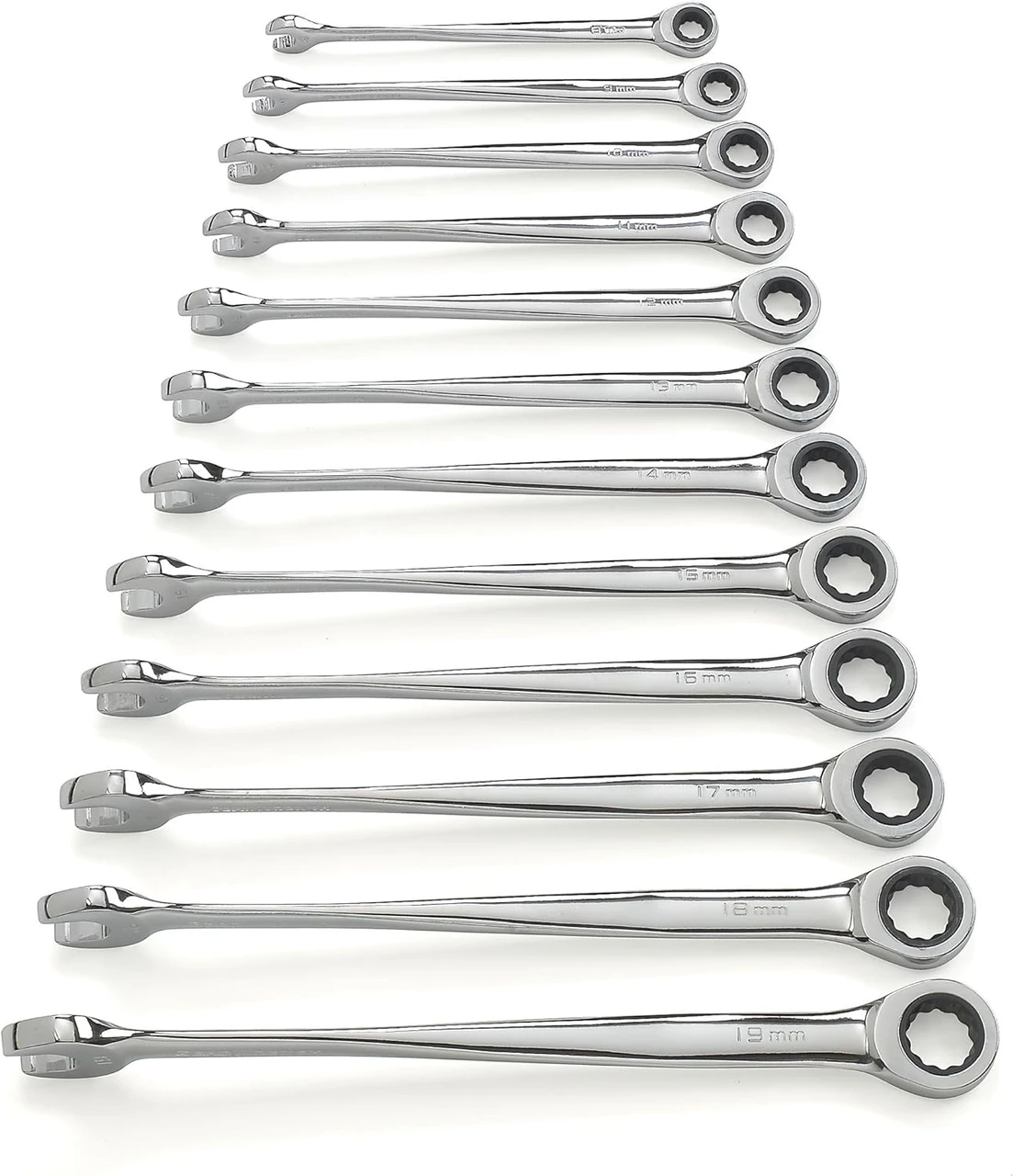 Gearwrench 12 Pc XL X-Beam Double Box Ratcheting Wrench (85888)