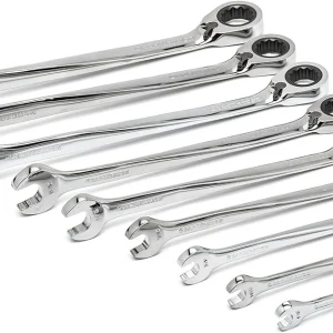 Gearwrench 9 Pc SAE X-Beam Ratcheting Wrench Set (85898)