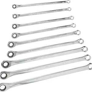 Gearwrench 9 Pc SAE Gearbox Ratcheting Wrench Set (85998)