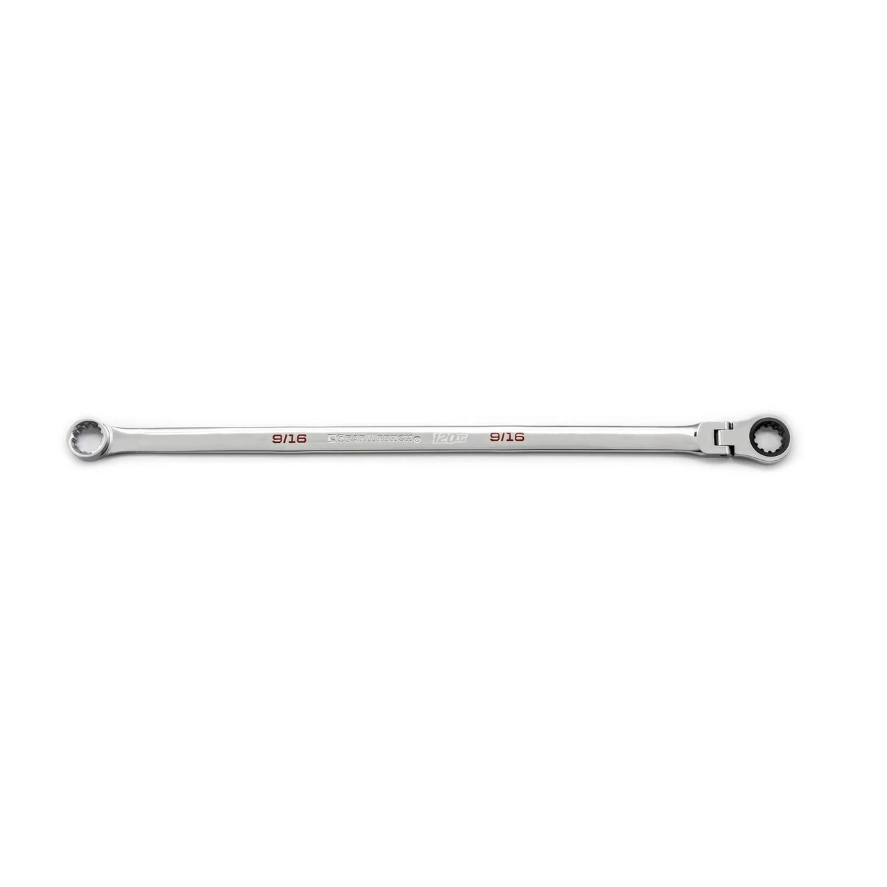 Gearwrench 120XP Universal XL Flex-Head Gearbox Wrench 9/16" (86134)