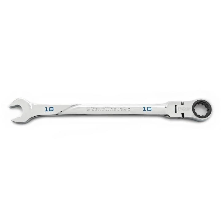 Gearwrench 120XP XL Flex-Head Combo Wrench 18mm (86218)