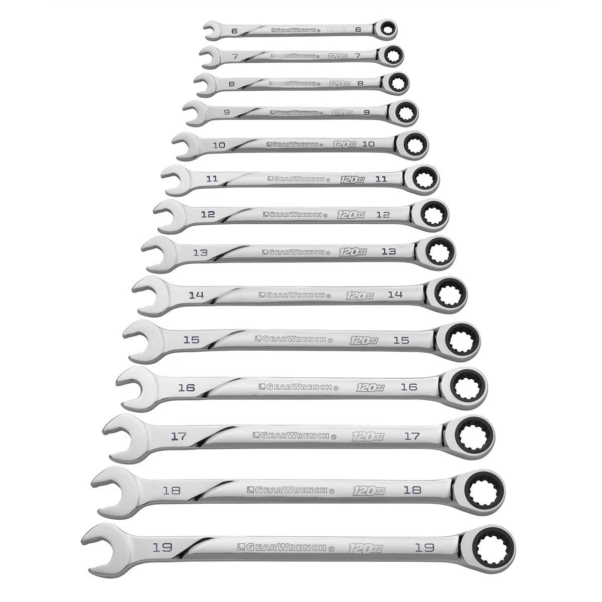 Gearwrench 14 Pc Metric Spline 120XP XL Ratcheting (86426)