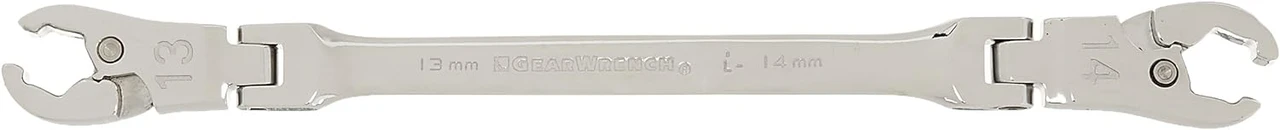 Gearwrench 6 Pc Metric Flex Flare Nut Wrench Set (89101D) — product image 2