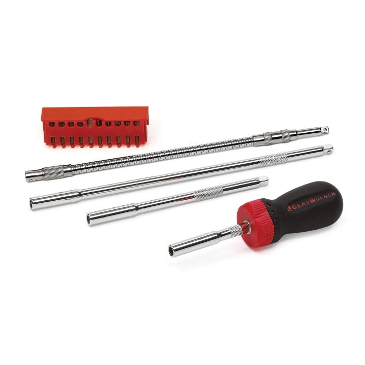 Gearwrench 15 Pc Ratcheting Screwdriver Stubby Set (8915) — product image 2