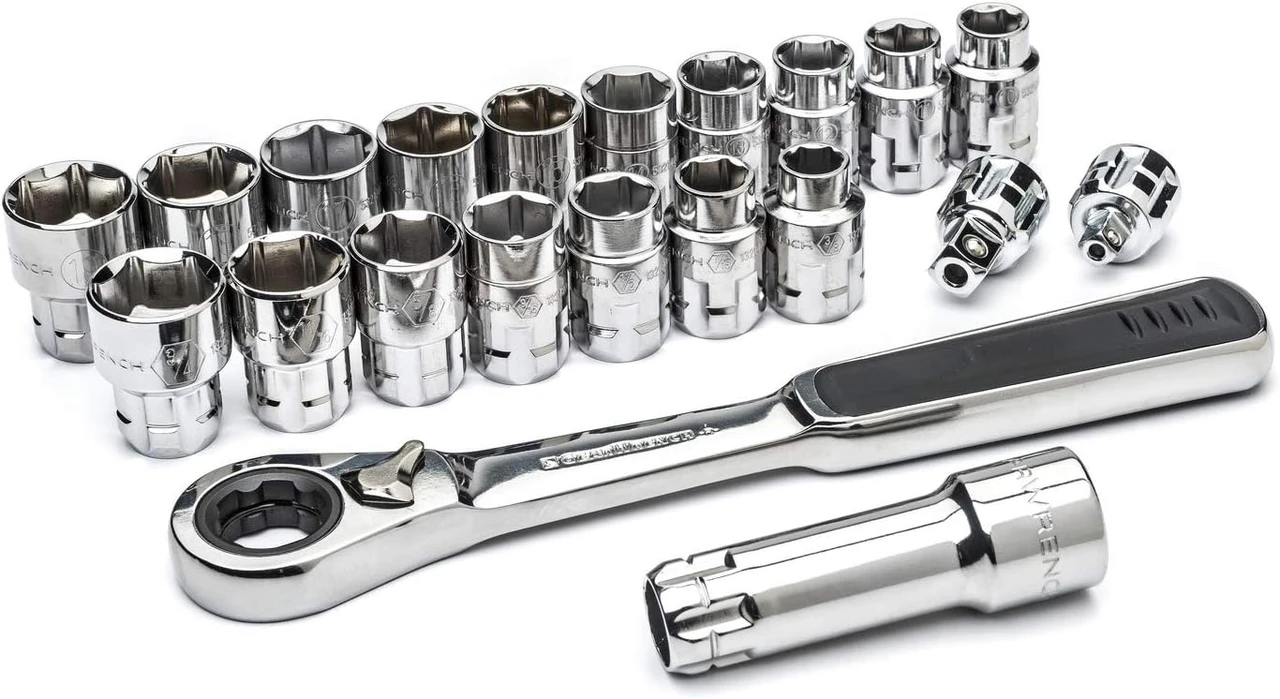 Gearwrench 21 Pc GearRatcheting Socket Set (8921) — product image 2