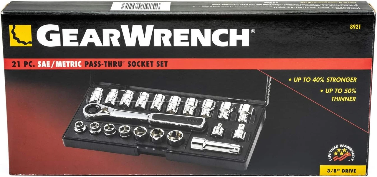 Gearwrench 21 Pc GearRatcheting Socket Set (8921) — product image 7