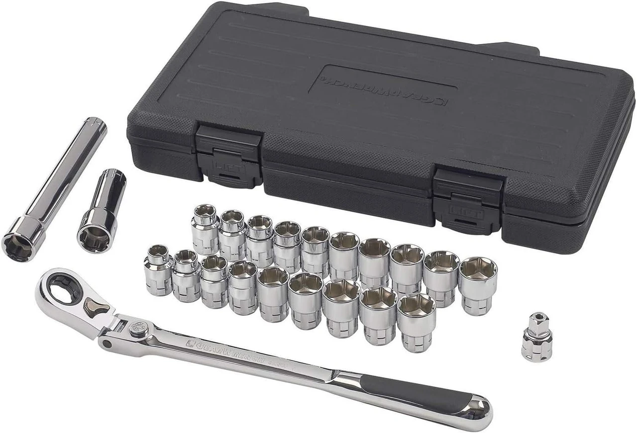 Gearwrench 23 Pc 3/8" Dr 20mm Pass Thru Set (893823)
