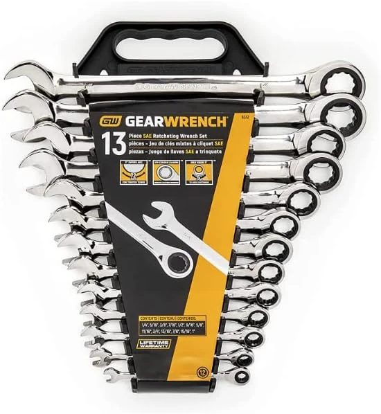 Gearwrench 13 Pc Fractional Double Box Ratcheting Set (9312) — product image 7