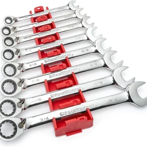 Gearwrench Reversible Combo Ratcheting Wrench Set SAE (9533N)