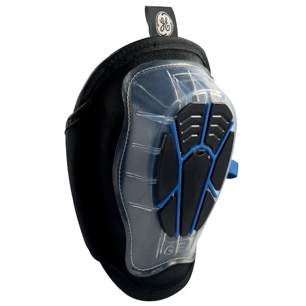 General Electric Black TPE Cap Knee Pads with Gel Padding (GR553)