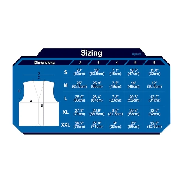 General Electric Green Surveyor Vest with Reflective Tape - 10 Pockets (GV088GM, GV088GL, GV088GXL) — product image 2