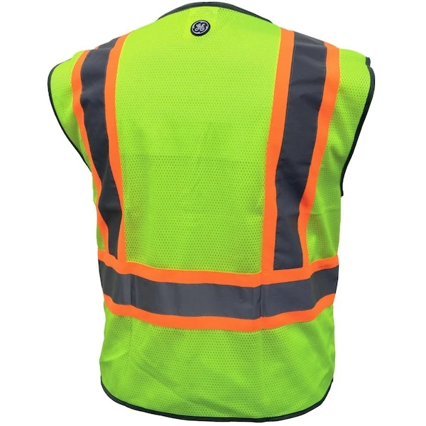 General Electric Safety Vest with Contrast Trims - 2 Pockets