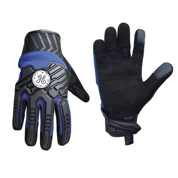 General Electric Synthetic Leather Airprene Cuff Work Gloves (GG416MC, GG416LC, GG416XLC)
