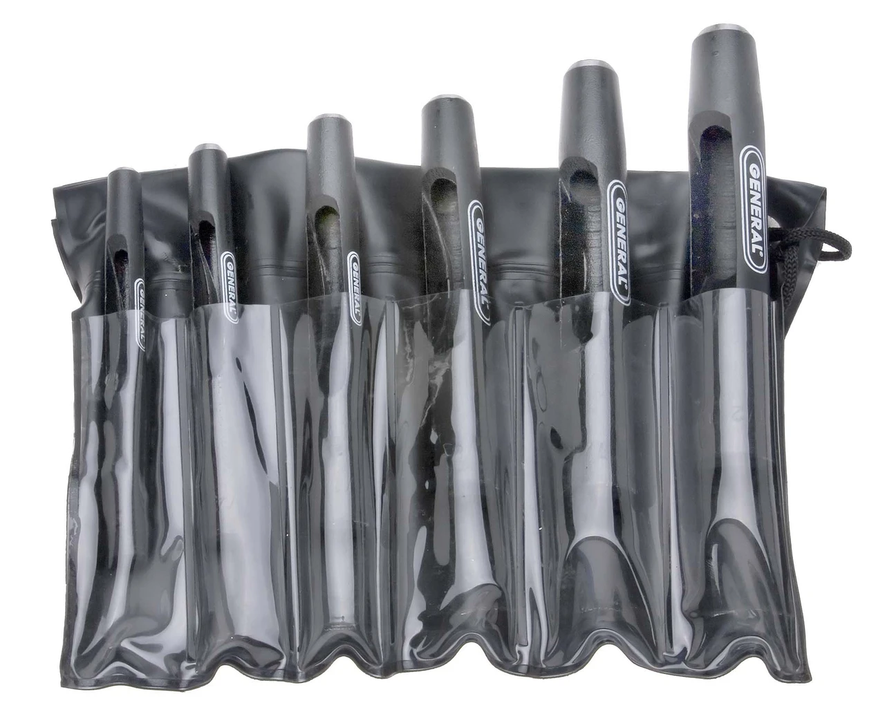 General Tools 6-Piece Hollow Steel Punch Set (1280ST)