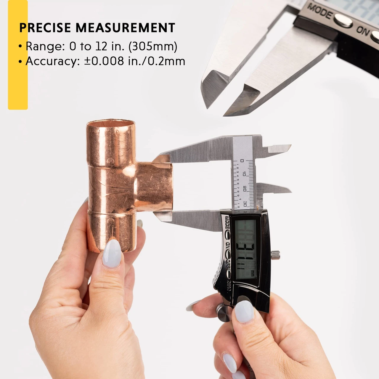 General Tools 12 In. Steel Digital Caliper (14712) — product image 5