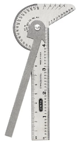 General Tools 6-In-1 Multi Use Ruler/Gauge (16ME)