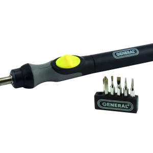 General Tools Cordless Power Screwdriver w/ 6 Bits (500)