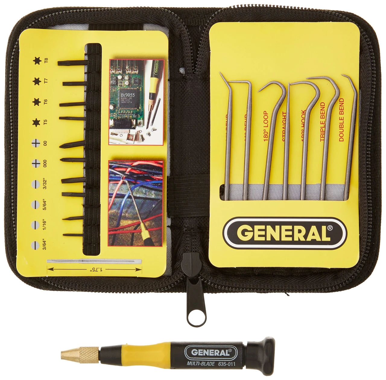 General Tools 18-piece Precision Screwdriver & Probe Set (63517)