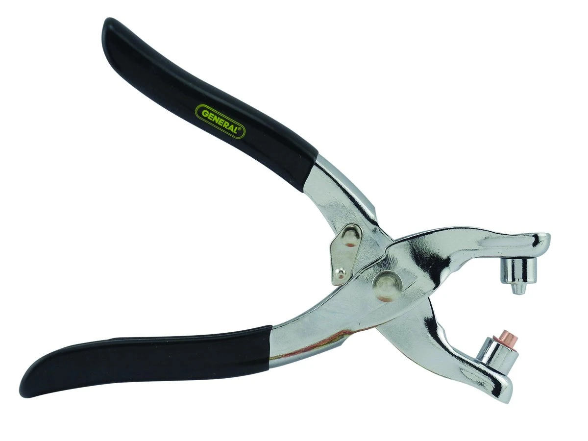 General Tools Plated Steel Eyelet Pliers (71)