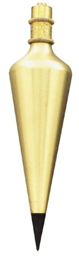 General Tools 16 Oz. Brass Plumb Bob (800-16)