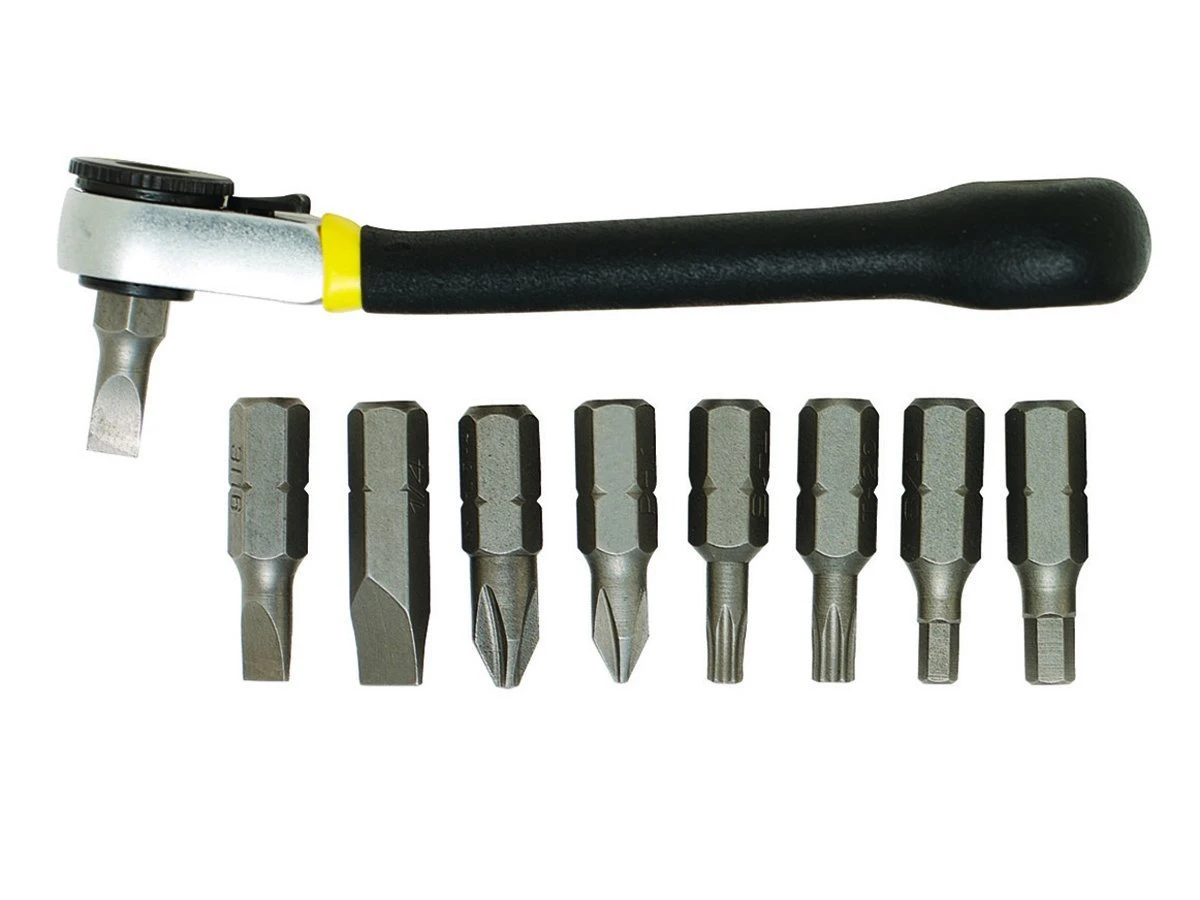 General Tools Nine-piece Ratcheting Offset Screwdriver Set (80075)