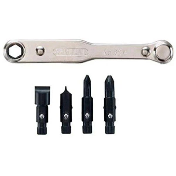 General Tools 5-pc Ratcheting Screwdriver Set w/ Handle (8071)