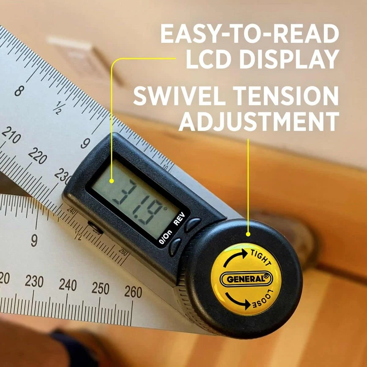 General Tools 10 in. Digital Angle Finder (823) — product image 3
