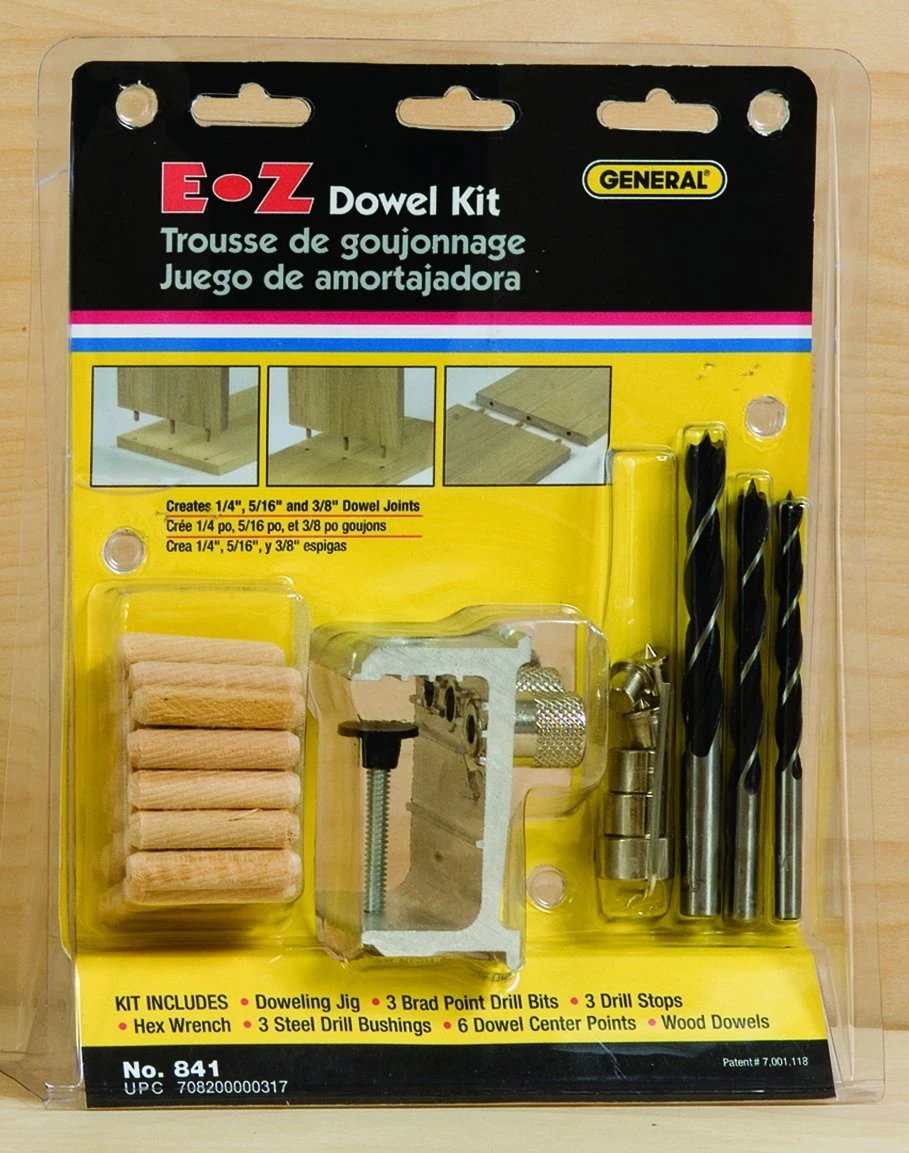 General Tools E-Z Pro Doweling Jig Kit (841) — product image 2