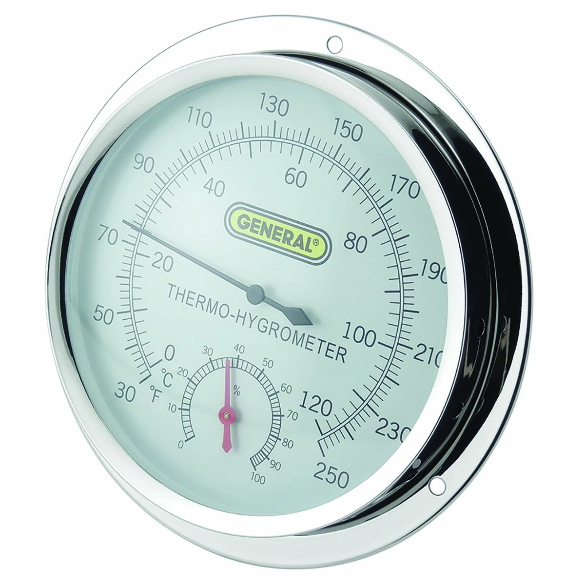 General Tools High Temperature Analog Thermo-Hygrometer (A600FC) — product image 2