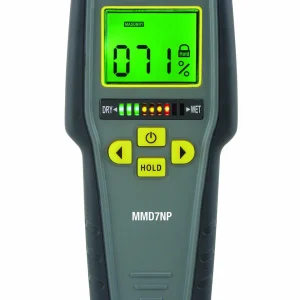 General Tools Pinless LCD Moisture Meter (MMD7NP)