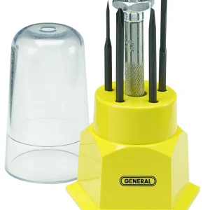 General Tools 6-Piece, Five-Blade Screwdriver Set (S605)