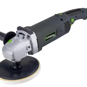Genesis 11 Amp 7" Variable Speed Sander/Polisher with Foam Polishing Pad, Hook and Loop Backer Pad, Sanding Disc, Rubber Backing Pad and Dual-Position Assist Handle (GSP1711)
