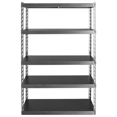 Gladiator 48" Wide EZ Connect Rack with Five 18" Deep Shelves (GARK485TGG)