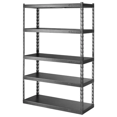Gladiator 48" Wide EZ Connect Rack with Five 18" Deep Shelves (GARK485TGG) — product image 2