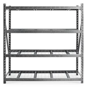 Gladiator 90" x 90" Heavy Duty Mega Rack with Four Adjustable Shelves (GARA904XIG)