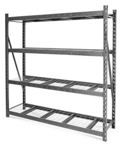 Gladiator 90" x 90" Heavy Duty Mega Rack with Four Adjustable Shelves (GARA904XIG) — product image 5