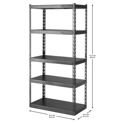 Gladiator GDR 36"x18"x72" EZ CONNECT RACK (GARK365TGG) — product image 4