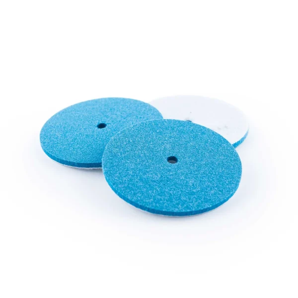 GlasWeld 3-Pack Polishing Disks with Center Water Feed Hole (GW-S01020, GW-S01030)