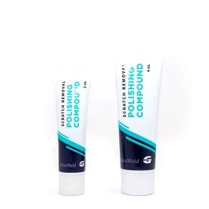 GlasWeld Scratch Polishing Compound for Distortion-Free Glass Restoration (GW-S03102, GW-S03101)