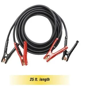 Goodall 14-252 Booster Cables 500 Amp Coated Clamps 25-foot 2 Gauge