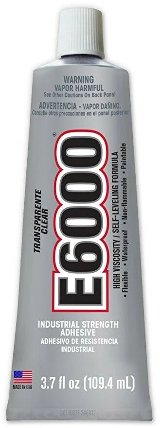 Goop 3.7 fl. oz E6000 Industrial Strength Adhesive (800611)