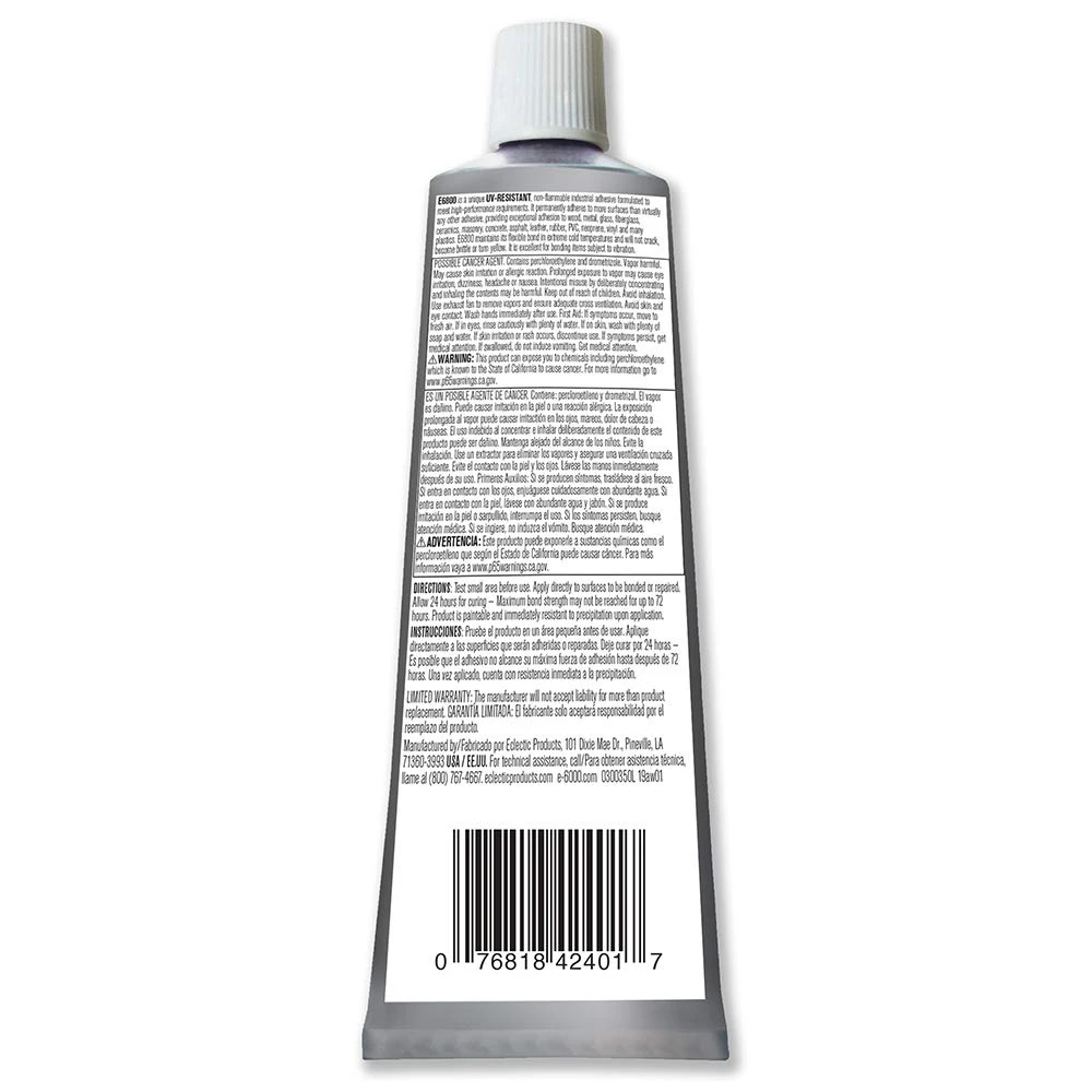 Goop 3.7 fl. oz Clear Industrial Strength Adhesive (800613) — product image 2