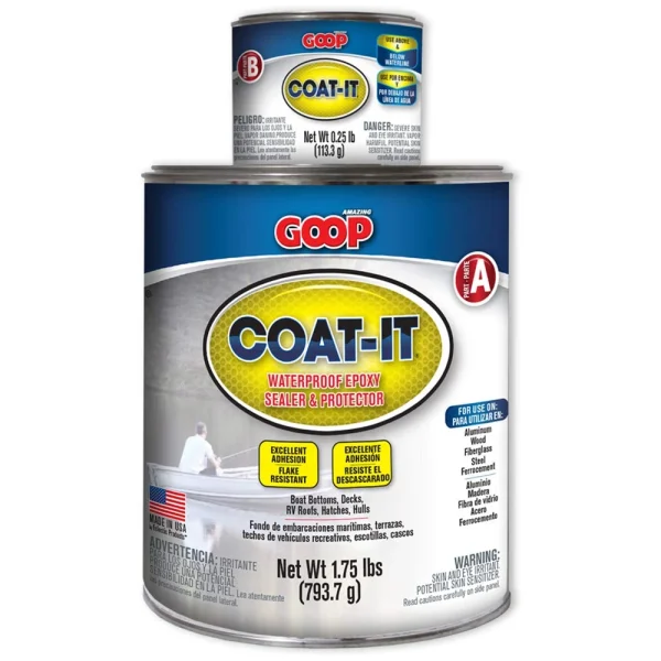 Goop 2Lb Coat-It Waterproof Epoxy Sealer & Protector Kit (5400040)