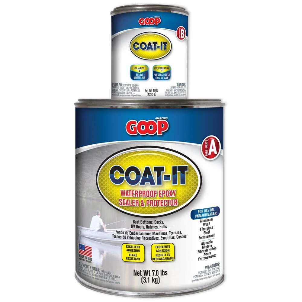 Goop 8Lb Coat-It Waterproof Epoxy Sealer & Protector Kit (5400060)