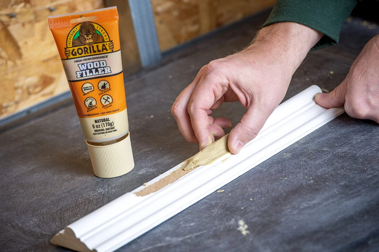 Gorilla Glue All Purpose Wood Filler, 6Oz Tube, Natural (107072) — product image 3