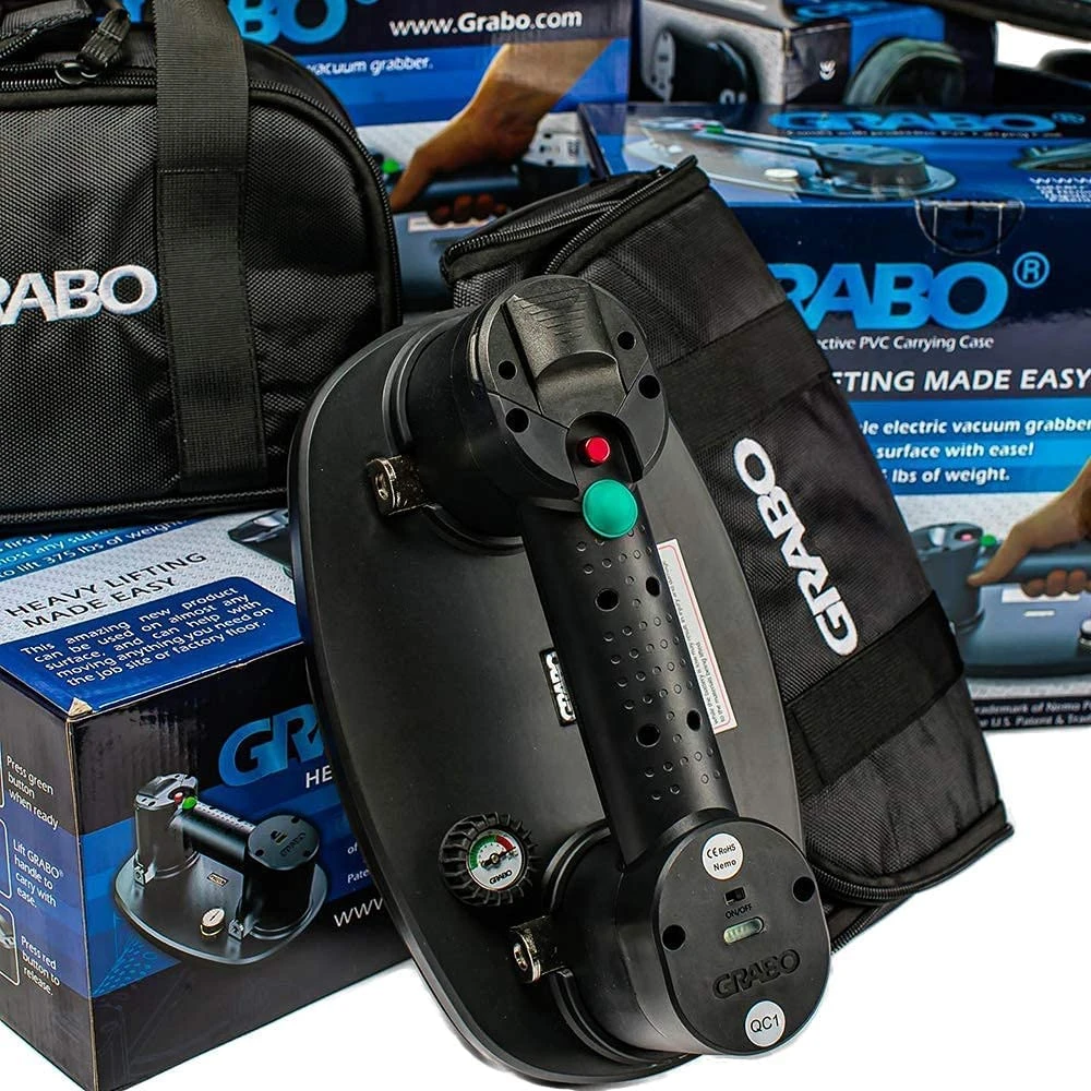 Grabo NG-2B-FB-2S Nemo (2 Batteries, 2 Seals) Electric Vacuum Suction Cup Lifter