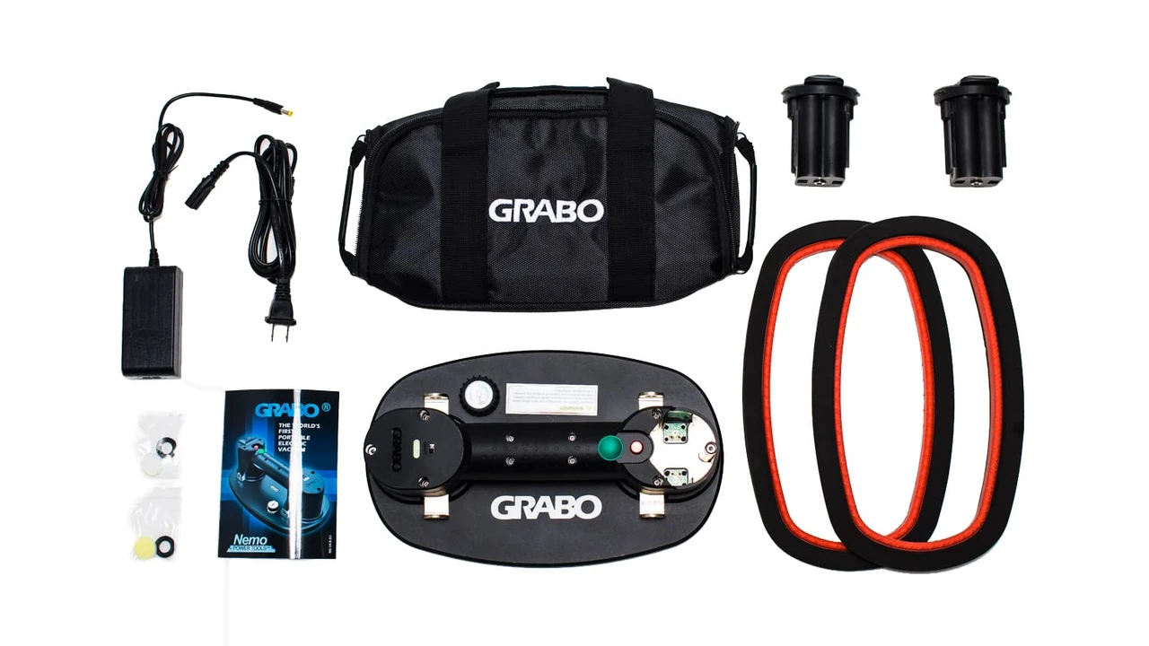 Grabo NG-2B-FB-2S Nemo (2 Batteries, 2 Seals) Electric Vacuum Suction Cup Lifter — product image 4